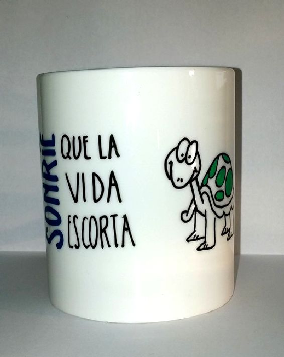 TAZA sonrie tortuga Copiar